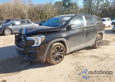 2022 GMC Terrain Fwd Sle z USA, uszkodzony, nr VIN 3GKALMEV9NL202051